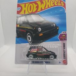 2026 Hot Wheels COMPACT KINGS 4/10 '85 Honda City Turbo II 105/250 NEW
