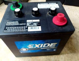 Exide Commercial 6v battery perfect condition