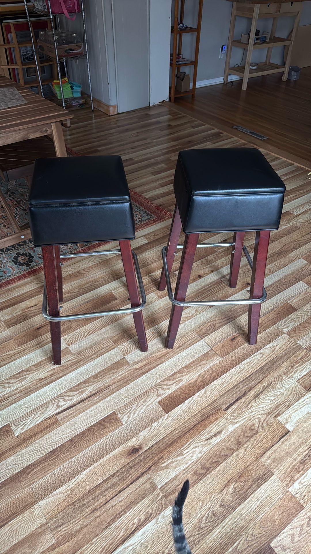leather bar stools