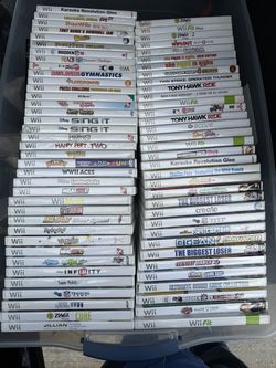Nintendo Wii games $5 - $10 each, pickup Inman / Campobello SC or can ship, I also sale systems, controllers, & steering wheels & motion pl