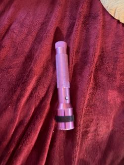 pink Maglite Mini LED flashlight