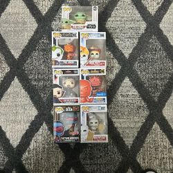 Funko Pops 7pc