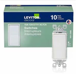 Leviton 15Amp decora switch