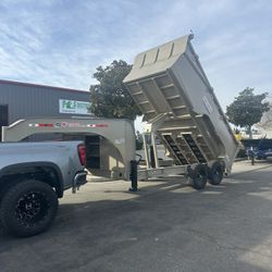 Super Champion Gooseneck Dump Trailer 