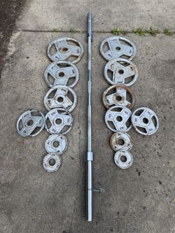 300Ib Olympic Weight Set