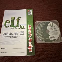 Elf Jr. Actor’s Script and Rehearsal CD