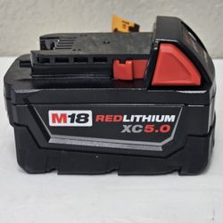 Milwaukee M18 18-Volt 5.0 Ah Lithium-Ion XC Extended Capacity Battery Brand New 