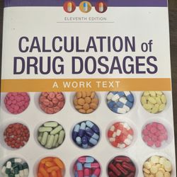 Calculation of drug dosages