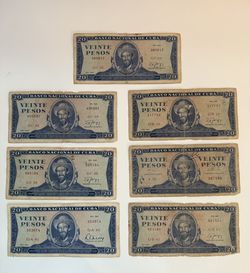 Cuban bills …Collection