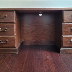 Wooden Office Desk ( Brown )