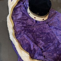 Costume - King Crown And Robe