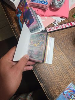 Tiny tcg binder with cards