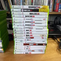 Xbox 360 Sports Games 