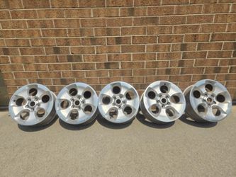  18 inch wheels rims Jeep Wrangler Gladiator Commander OEM 18 inch set of 5