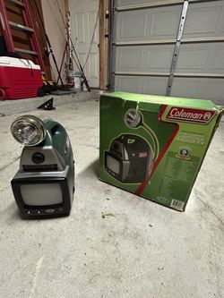 Coleman Multi-Function Emergency Lantern/Radio — Flashlight Works! Great Camping Backup