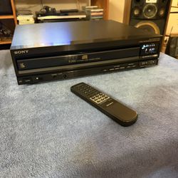 Vintage Sony CDP-C500 5-Disc CD Changer - Excellent Condition!