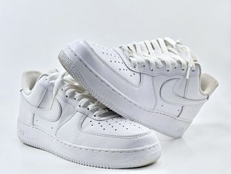 Nike Air Force 1 Low ‘07 Triple White Casual Sneaker Size 9 Men’s - CW2288-111