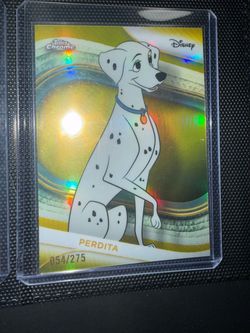 PERDITA 2025 Topps Chrome Disney #102 Yellow 54/275