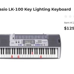 Casio Lmk-100 Lighting Keyboard 