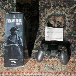The last of us part 2 ps4 controller with box and manual