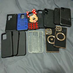 14 Phone Cases (Various) - Cheap And Priced To Sell As A Lot ONLY!!!