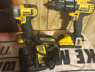 Set dewalt  drill y impact