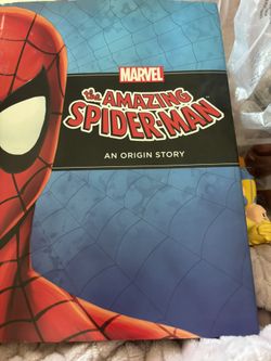 Unused Marvel ‘the Amazing Spider-Man’ Hardcover Book - bright colors   $3 Millington Oakland meet Wolfchase/Bartlett Guitar Center Saturday@1pm