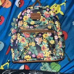 Pokémon Loungefly Floral Mini Backpack
