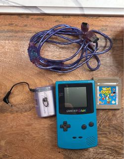 Game boy color for sale with game