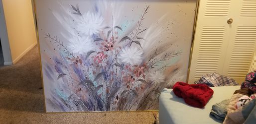 Floral canvas
