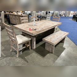 6 Pcs Dining Table Set