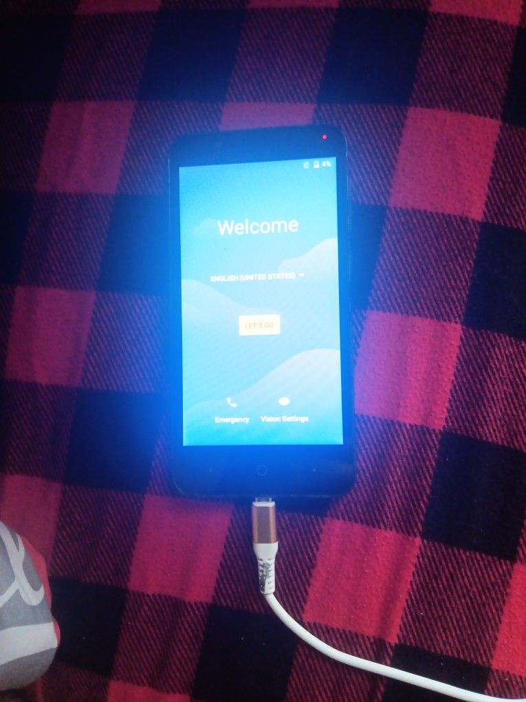 LOKED cricket ZTE Phone