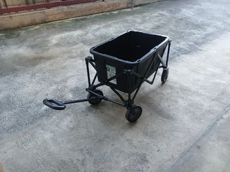 Rolling Foldable Cart Bin