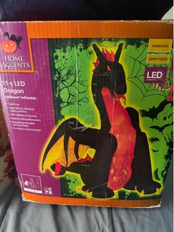 11 ft. LED Dragon - Halloween Blowup