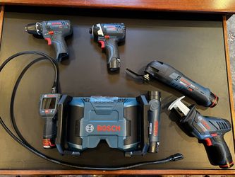 Bosch 12v Tool Set With L-boxx’s