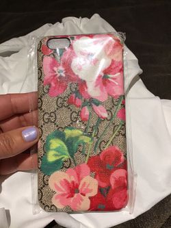 GG Floral/ Bloom IPhone 6 Plus case - new