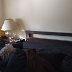 Bedroom Set - King/Cal King Bedframe, Headboard, Dresser, Nightstands - $75