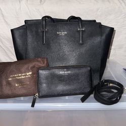 Kate Spade Leather Tote Bag