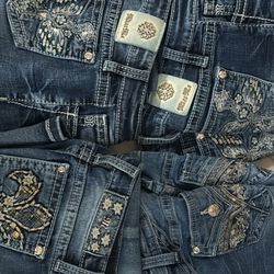 Miss Me Jeans Size 10 (Little Girl) 