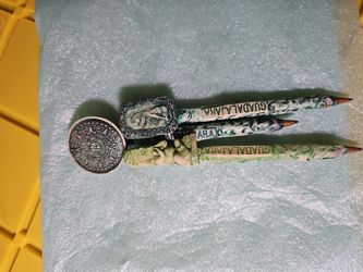 Aztec stone pens