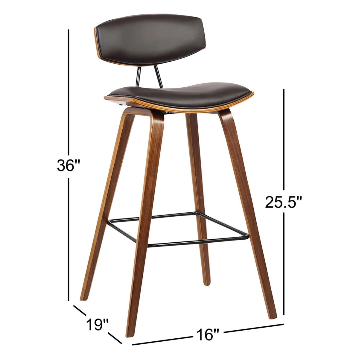 Payton Vegan Leather Bar & Counter Stool