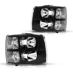 Headlights Chevy Silverado 2007-2013