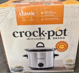 3-Quart Slow Cooker Crock pot