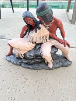 Vintage Native American Couple