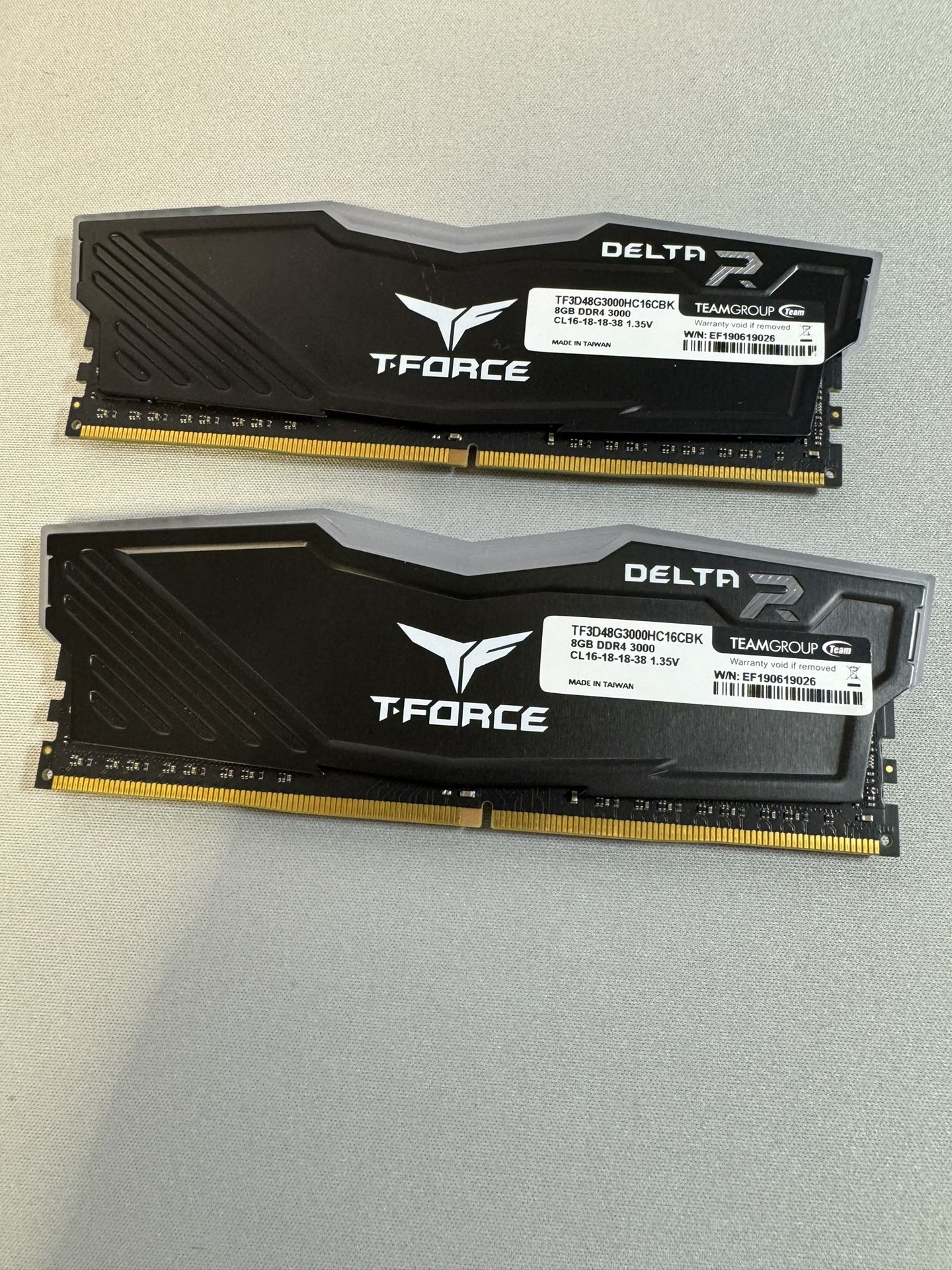 T-Force RAM/Memory 16GB RGB DDR4