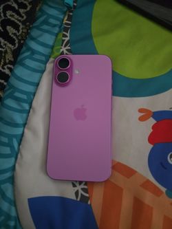 Pink iPhone 16