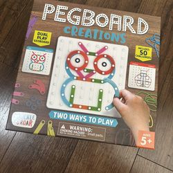 Pegboard Creations - Educational Toys For Kids