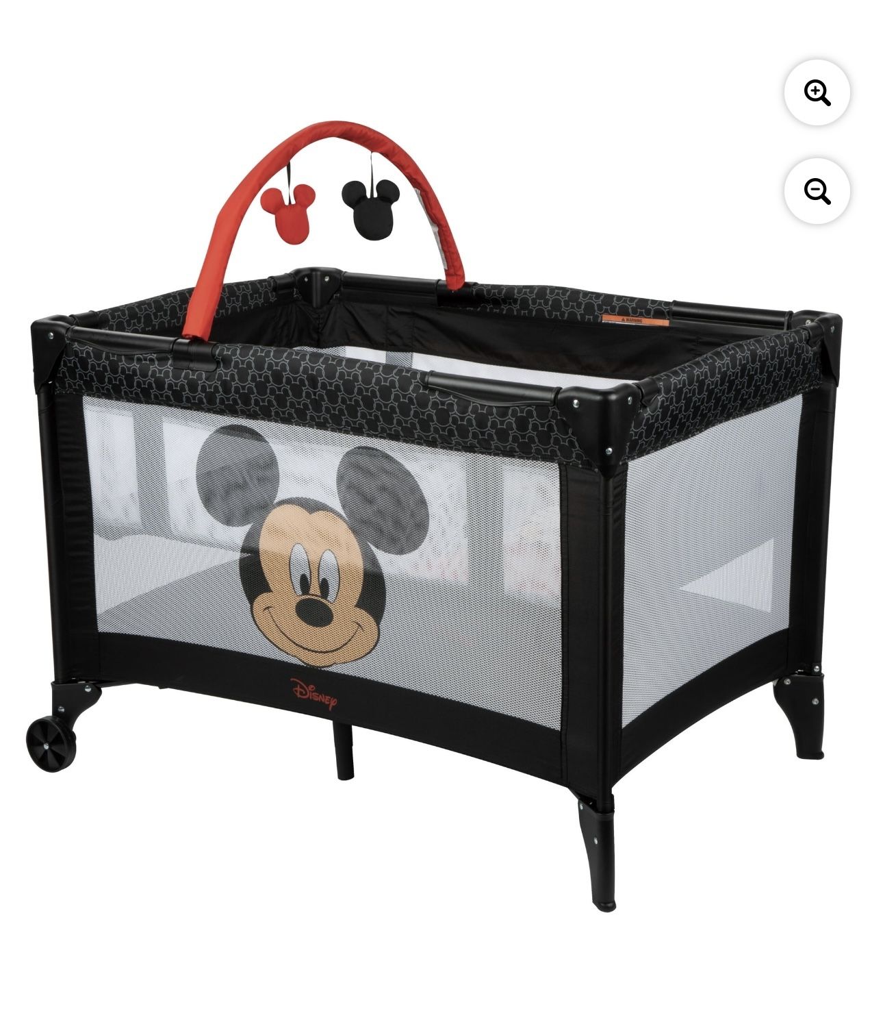 Disney Mickey baby Play Yard With Bassinet And Toy Bar