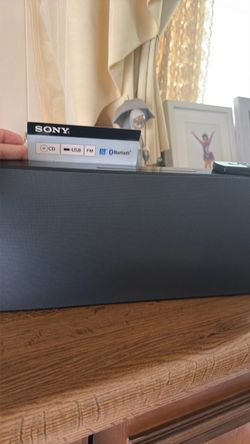 Sony cd,https://offerup.co/faYXKzQFnY?$deeplink_path=/redirect/ .Bluetooth remote great sound