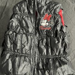 Minnie Mouse Toddler Puffer Vest